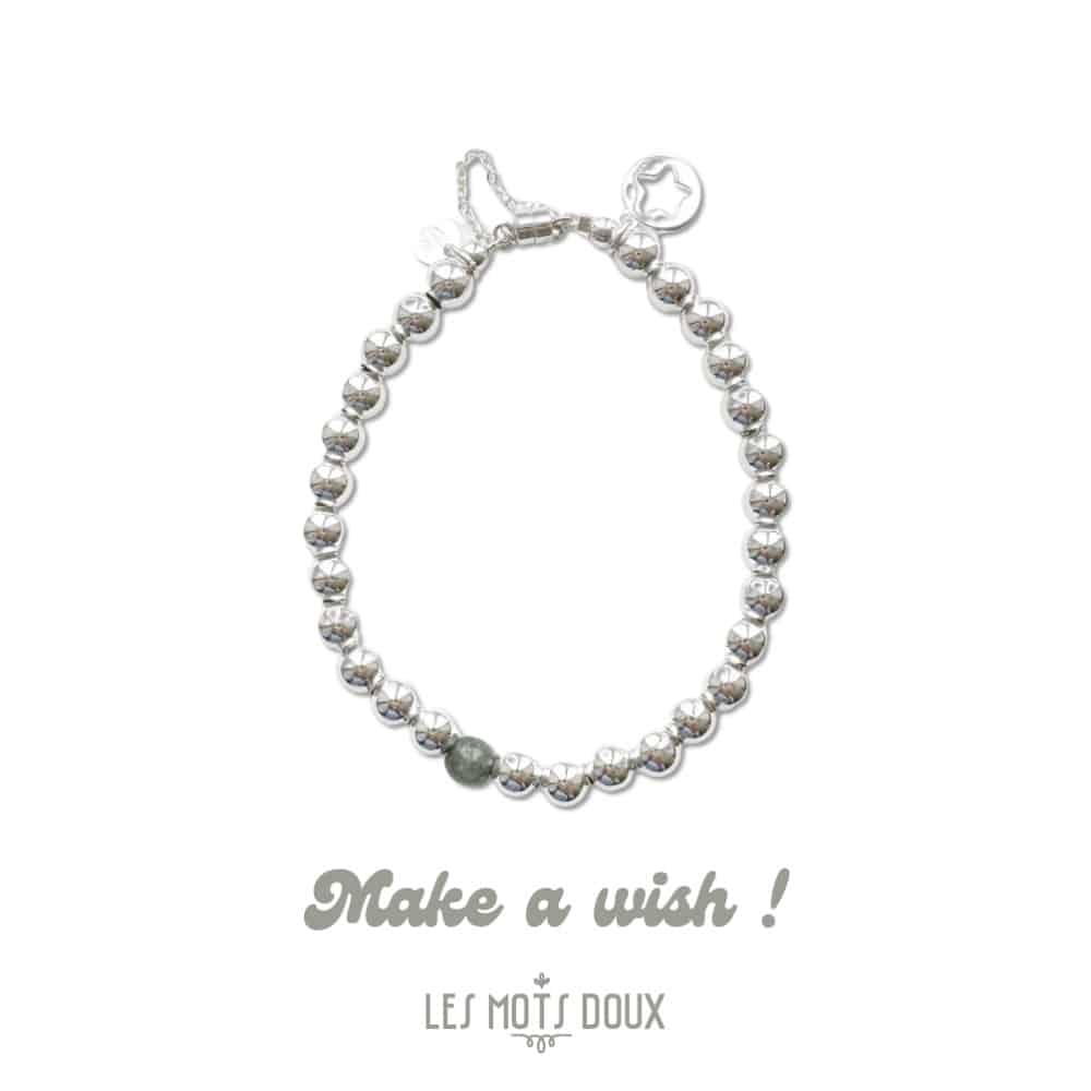 Bracelet - Make a wish - plaqué or ou argent