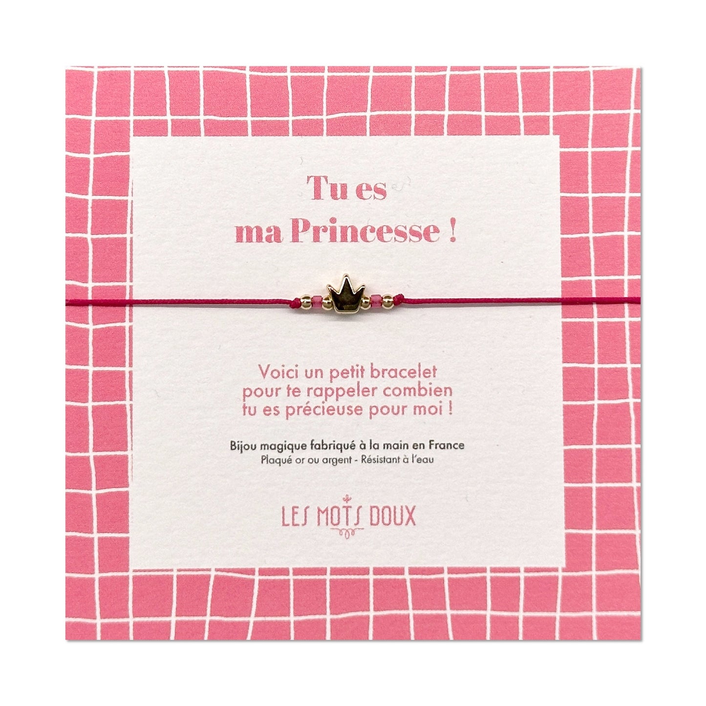 Bracelet Enfant "Tu es ma princesse"