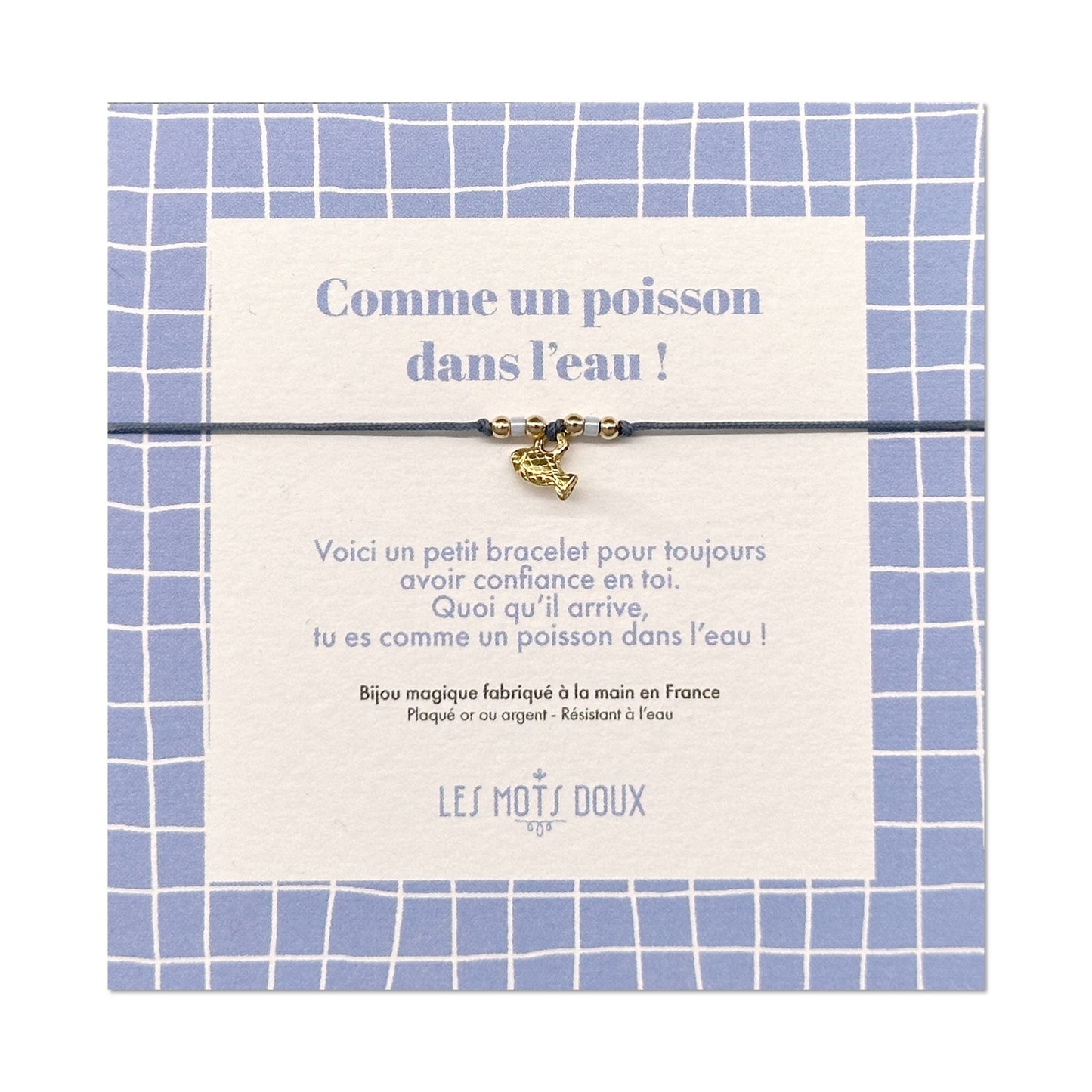 Bracelet Enfant "Comme un poisson dans l'eau"