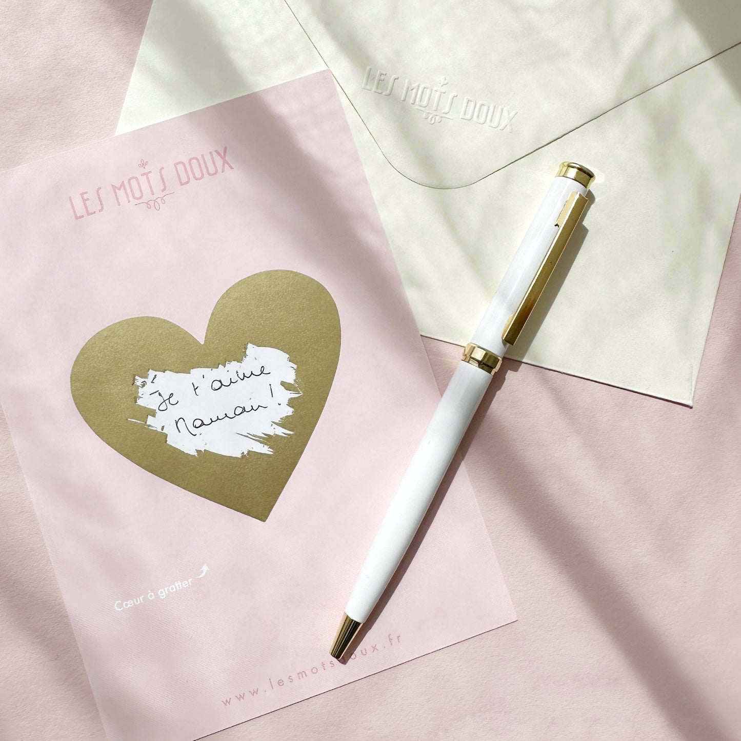 Carte postale "J'ai un message pour toi!"