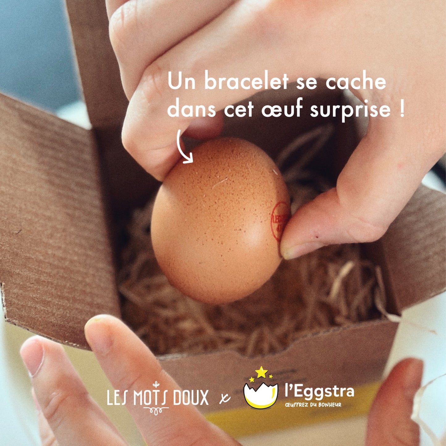 Bracelet porte-bonheur "Mon Lapin d’amour" – Les Mots Doux x l’Eggstra