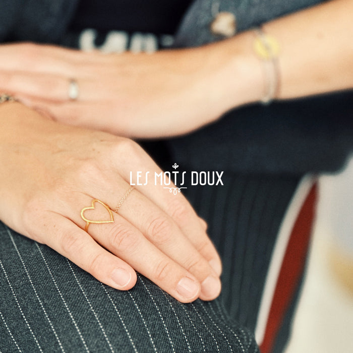 Bague Cœur Cadeau