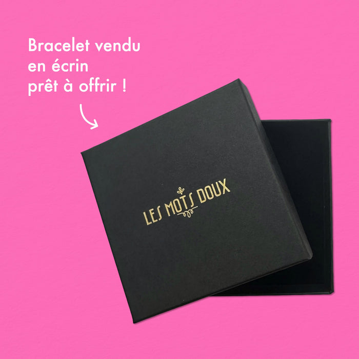 Bracelet code morse - Connasse