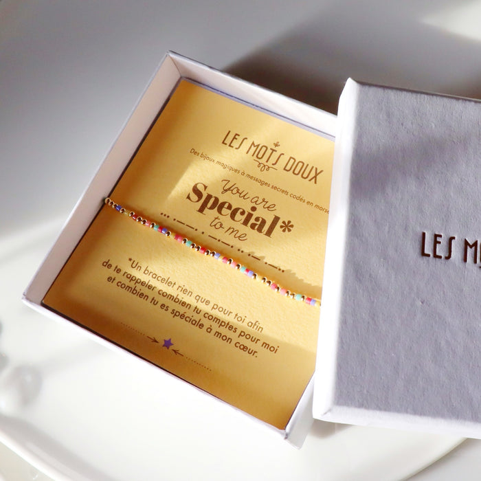 Bracelet Code Morse : You are special to me