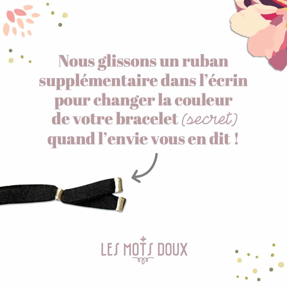 Bracelet Bijou Secret - Je t'aime