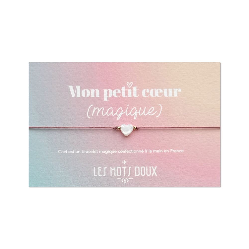 Mon petit cœur magique (4 couleurs au choix)