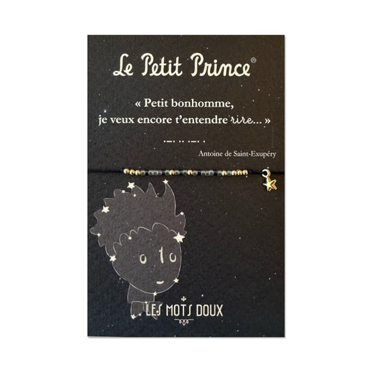 Bracelet code morse Le Petit Prince : Rire