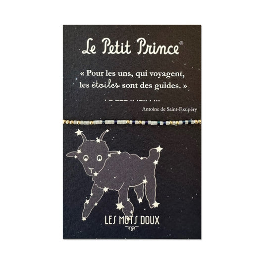 Bracelet code morse Le Petit Prince : Étoiles