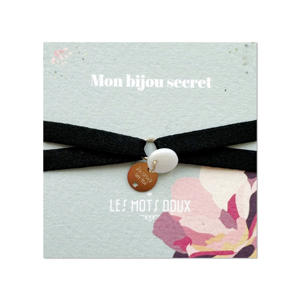 Bracelet Bijou Secret "Je crois en toi"