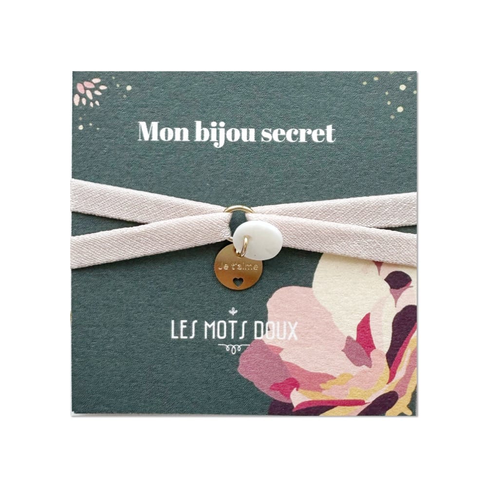 Bracelet Bijou Secret "Je t'aime"