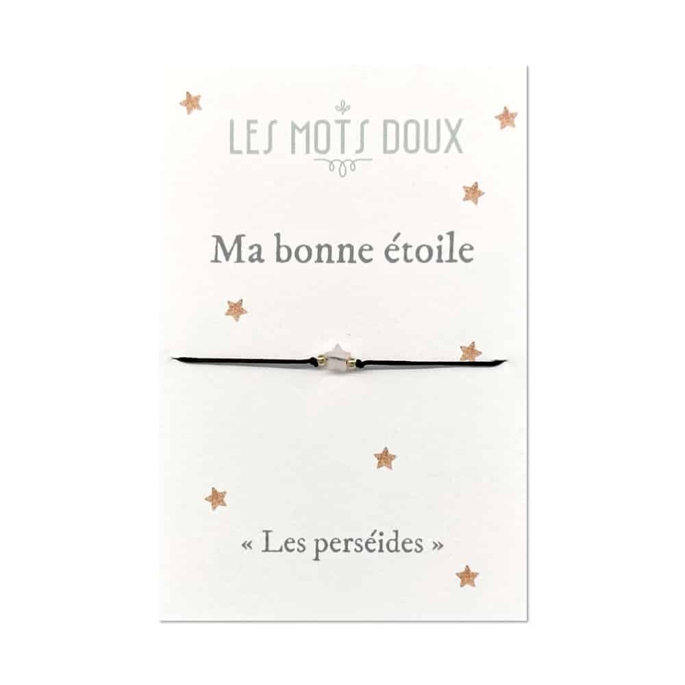 Bracelet "Ma bonne étoile" (4 couleurs au choix)