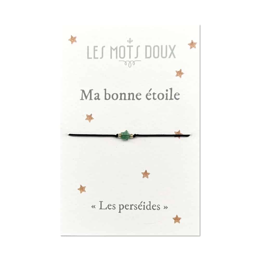 Bracelet "Ma bonne étoile" (4 couleurs au choix)