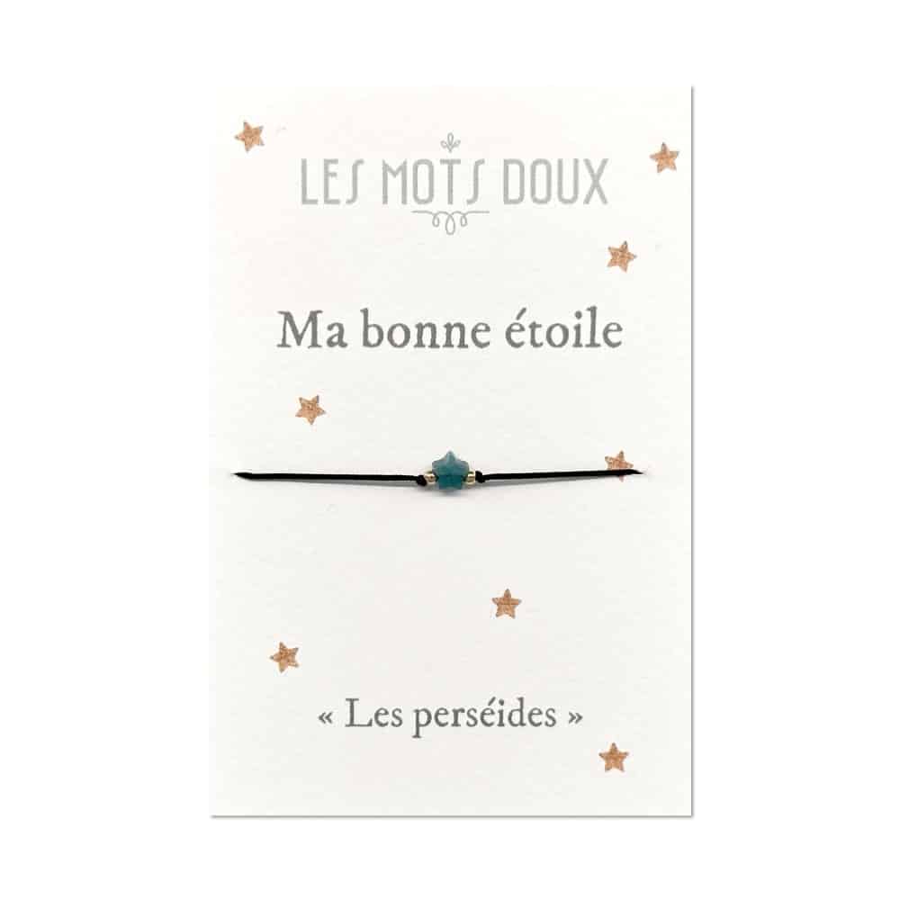 Bracelet "Ma bonne étoile" (4 couleurs au choix)