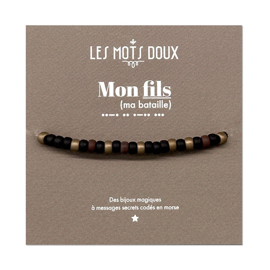 Bracelet home code mose : Mon fils