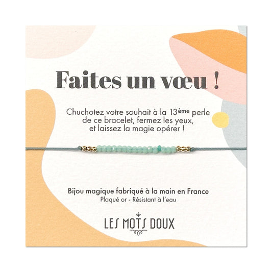 Bracelet Faites un voeu : Opale