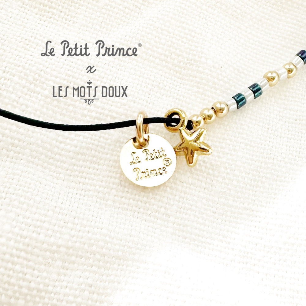 Bracelet code morse Le Petit Prince : Étoiles