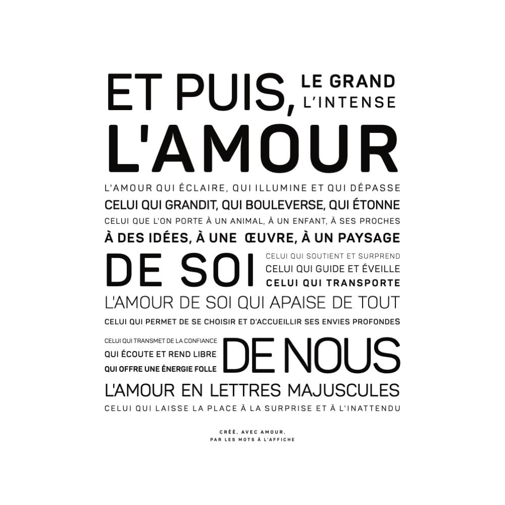 Les Mots Doux x Les Mots à l'affiche : Bracelet code morse "Amour"