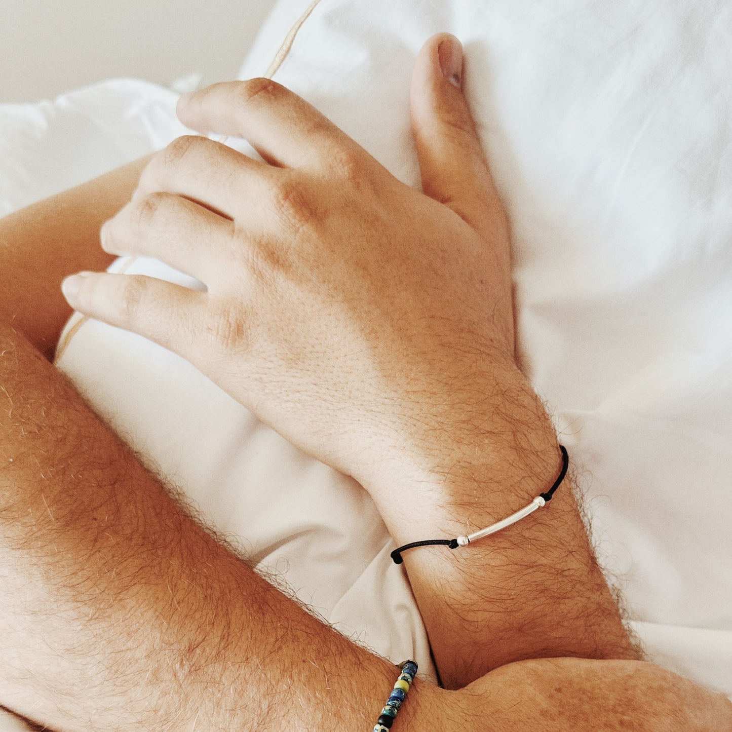 Bracelet "Mon essentiel" XL cordon noir