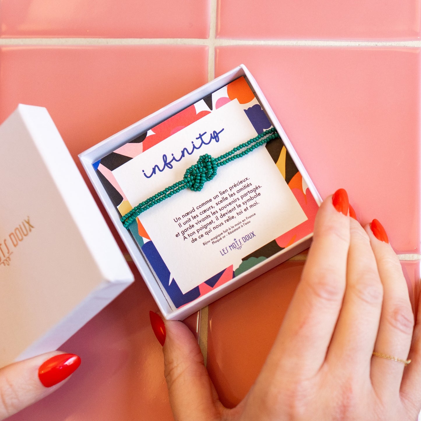 Bracelet - Infinity - Vert