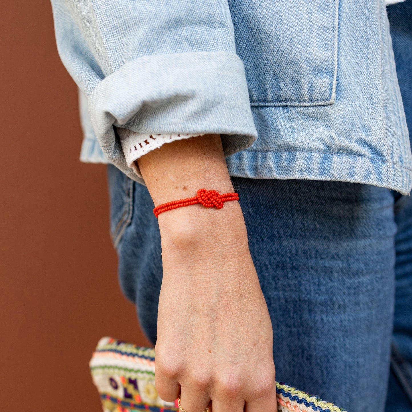 Bracelet - Infinity - Rouge