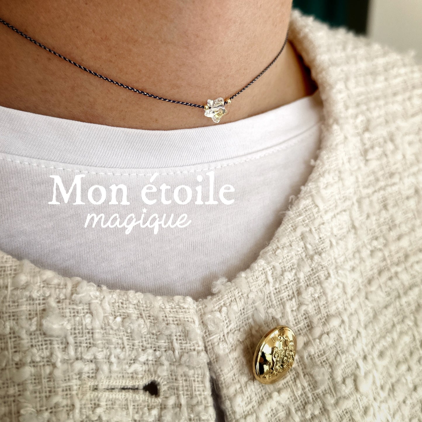 Collier  "Mon étoile magique"