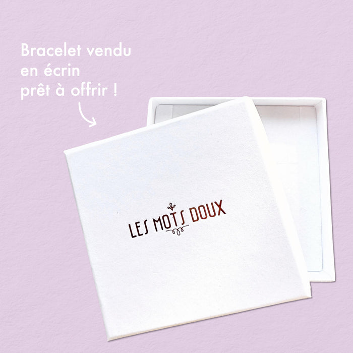 Bracelet Code Morse  -  Merci (pour cette année) !