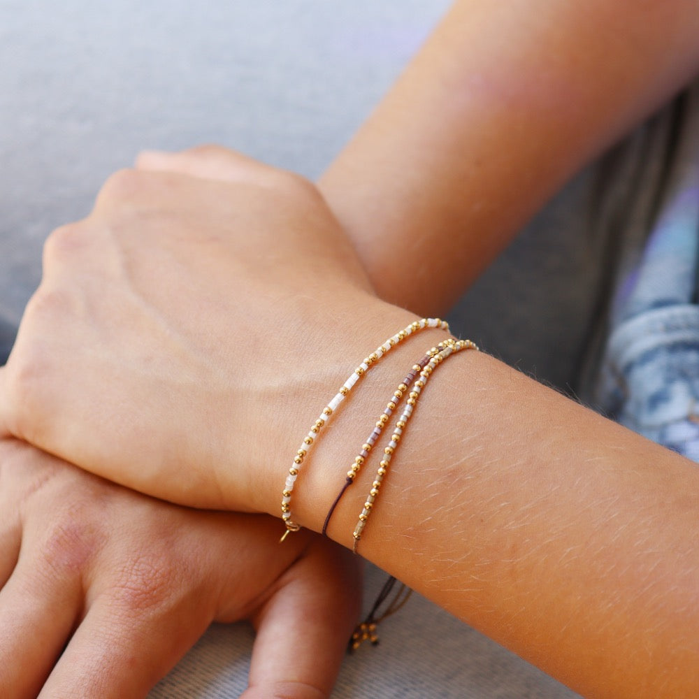 Bracelet Code Morse : Crois
