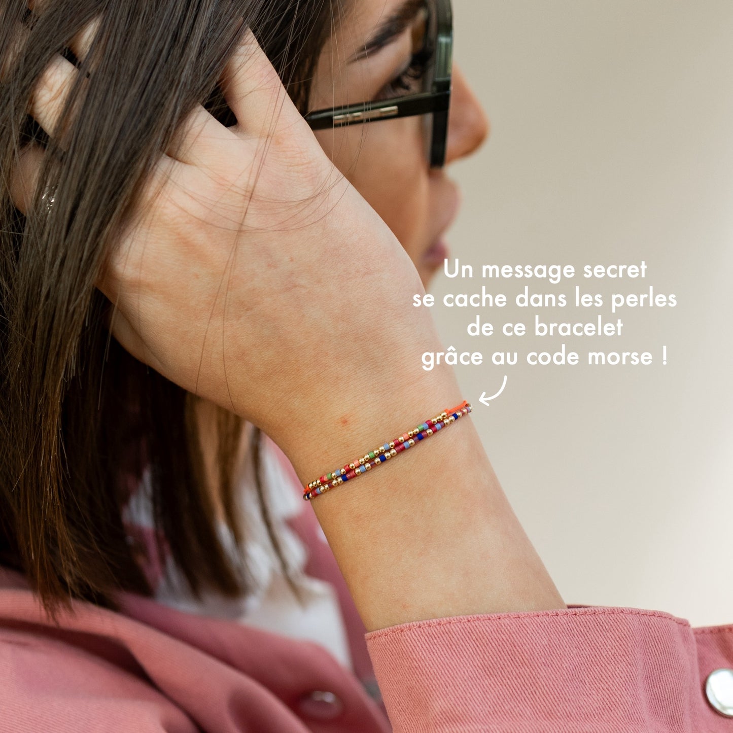 Bracelet Code Morse : You are the best