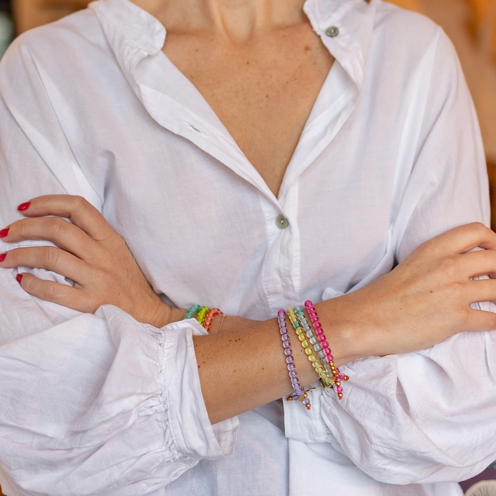 Bracelet "Make a wish" vert