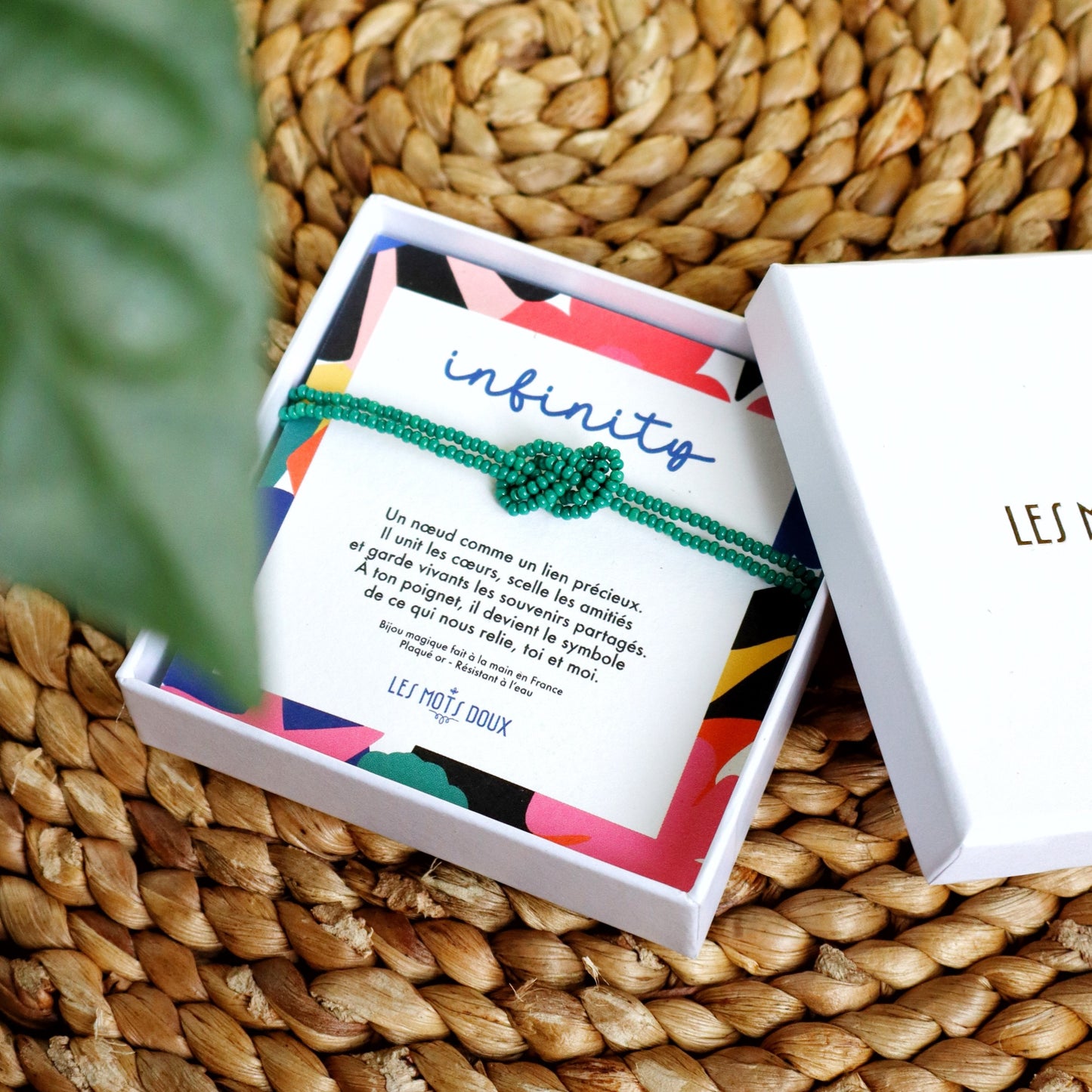 Bracelet - Infinity - Vert