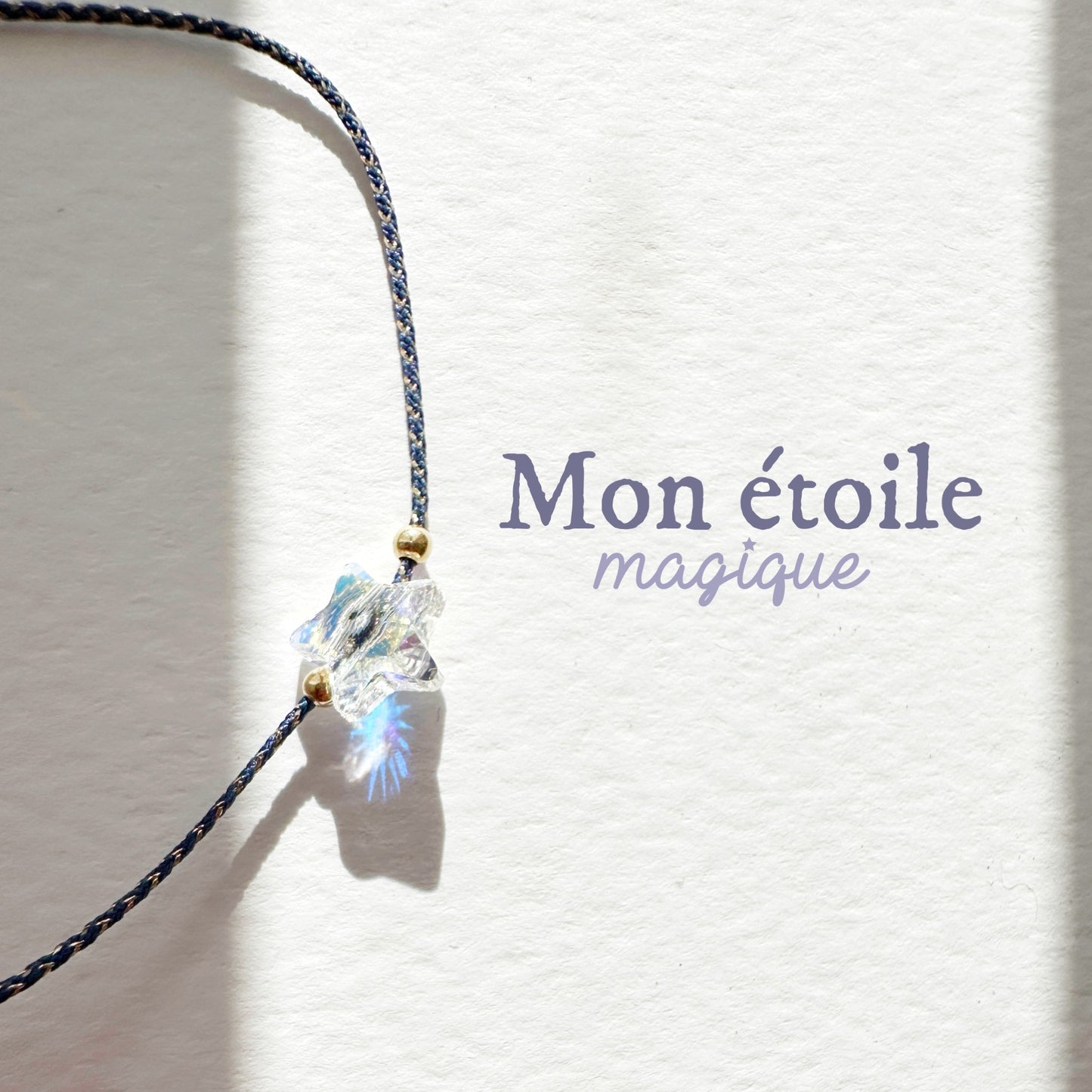 Collier  "Mon étoile magique"