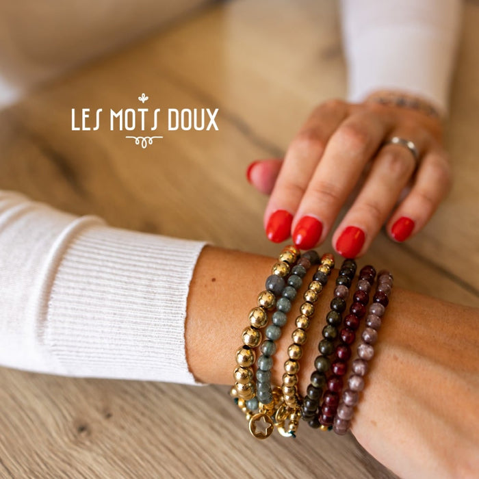 Bracelet - Make a wish - kaki