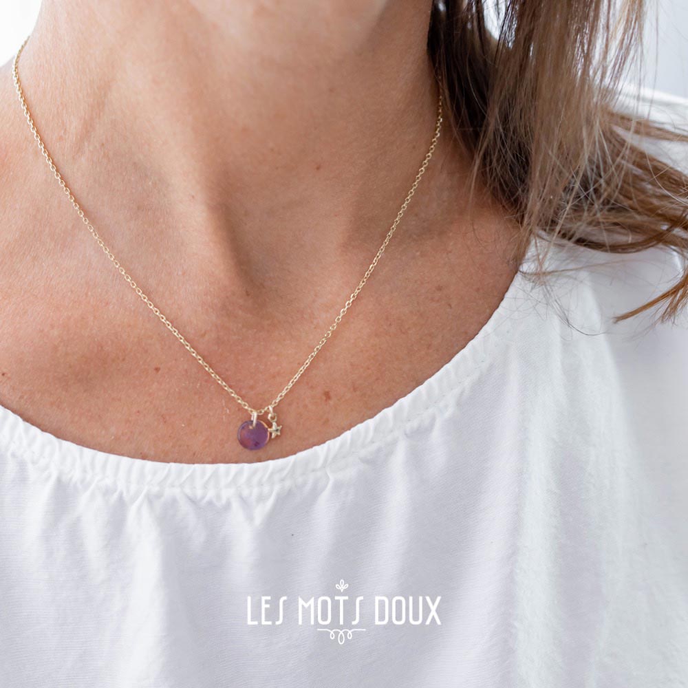 Collier Bijou Secret "Je crois en toi"