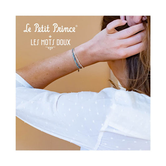 Bracelet Code Morse Le Petit Prince : Heureux