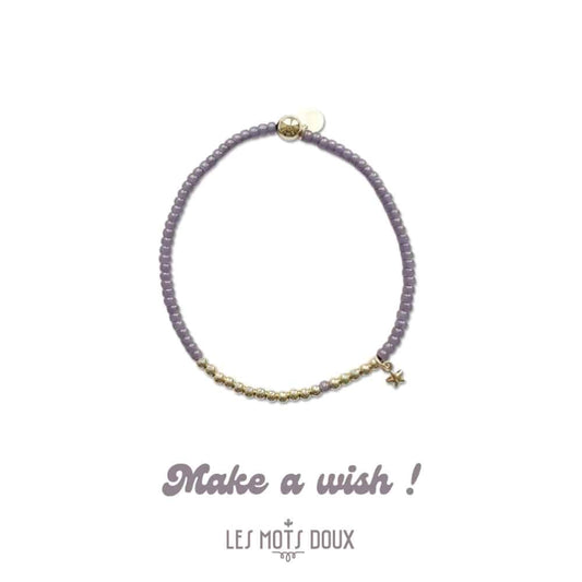 Bracelet "Make a wish" : rose