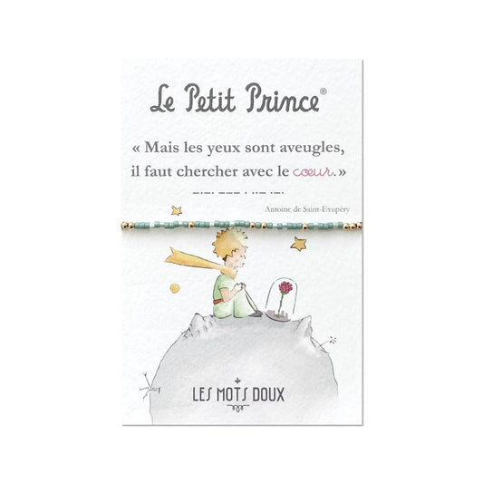 Bracelet Code Morse Le Petit Prince : Cœur