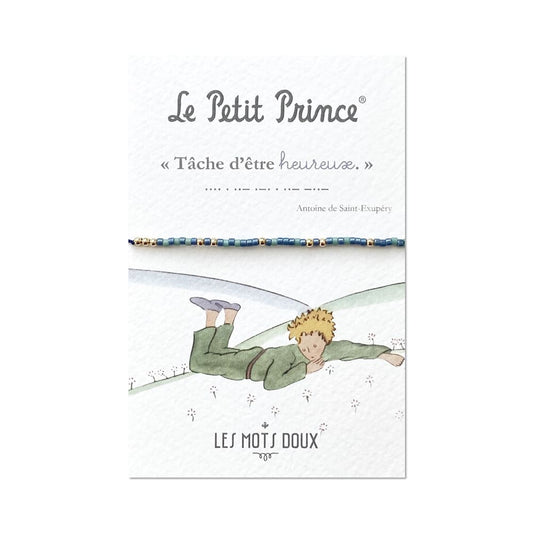 Bracelet Code Morse Le Petit Prince : Heureux