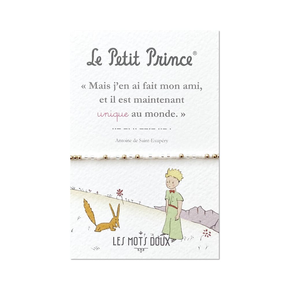 Bracelet Code Morse Le Petit Prince : Unique